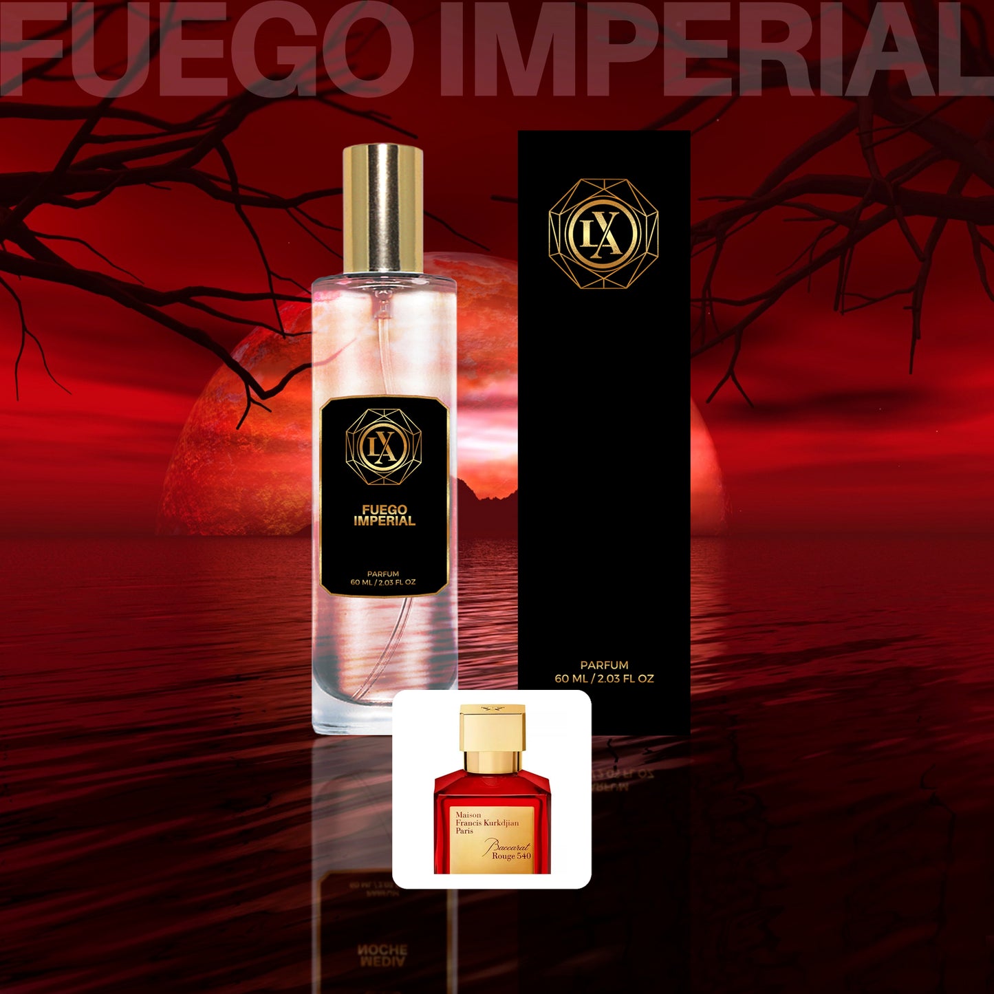 Fuego Imperial (Inspirado en Baccarat 540 Madison francis)